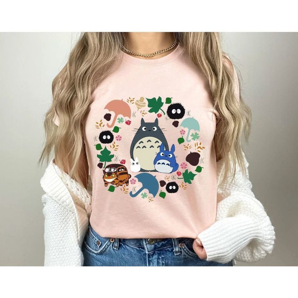 Unisex Totoro Shirt My Neighbour Totoro Totoro Shirt Ghibli Anime